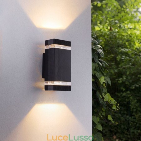 Semplici luci da parete in alluminio Lampada da parete impermeabile Cortile Portico Semplici luci da parete in alluminio Lampada da parete impermeabile Cortile Portico