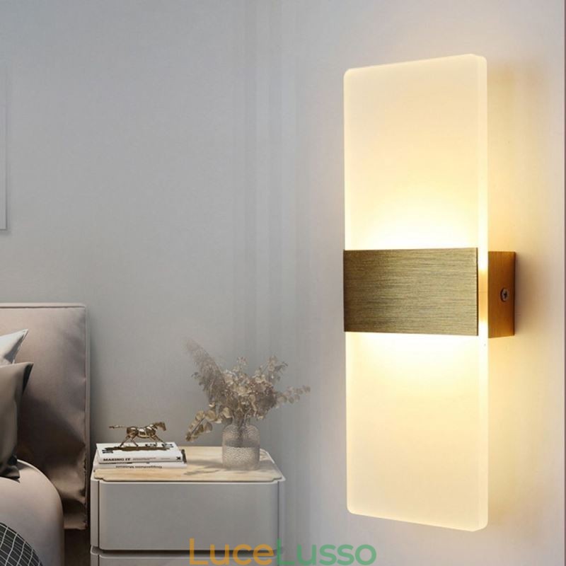Applique moderne minimaliste, comodini, corridoi, scale, cucine, appartamenti