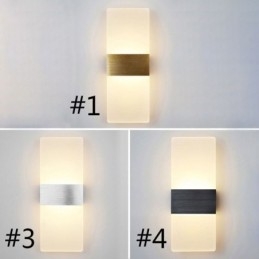 Applique moderne minimaliste, comodini, corridoi, scale, cucine, appartamenti