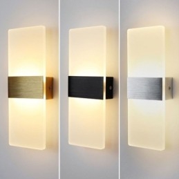 Applique moderne minimaliste, comodini, corridoi, scale, cucine, appartamenti
