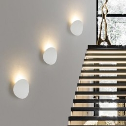Lampada da parete in alluminio per esterni, giardino, balcone, illuminazione