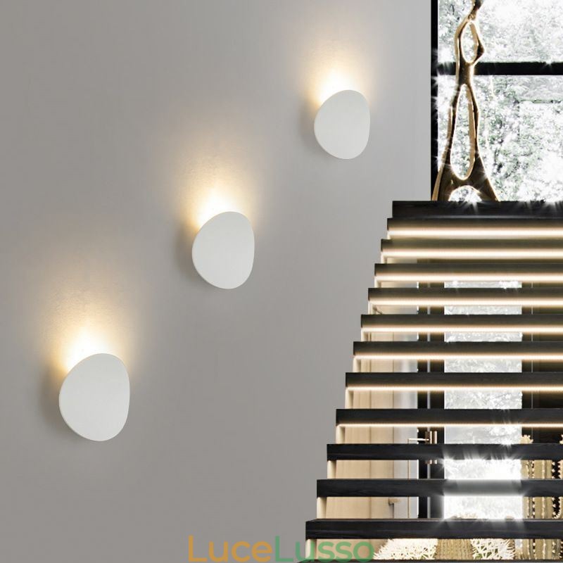 Lampada da parete in alluminio per esterni, giardino, balcone, illuminazione