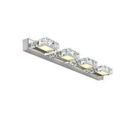 Applique da parete Specchio da bagno Lampada da parete per lavabo Acciaio inossidabile