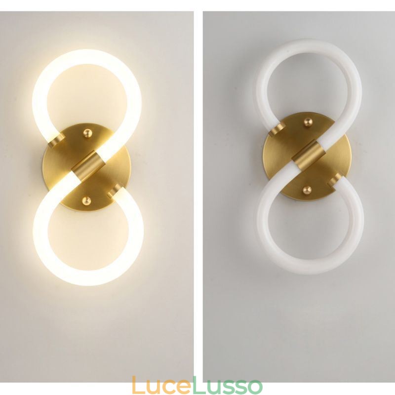 Numero Luce Numeri Arabi 8 Lampade
