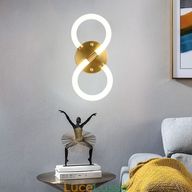 Numero Luce Numeri Arabi 8 Lampade