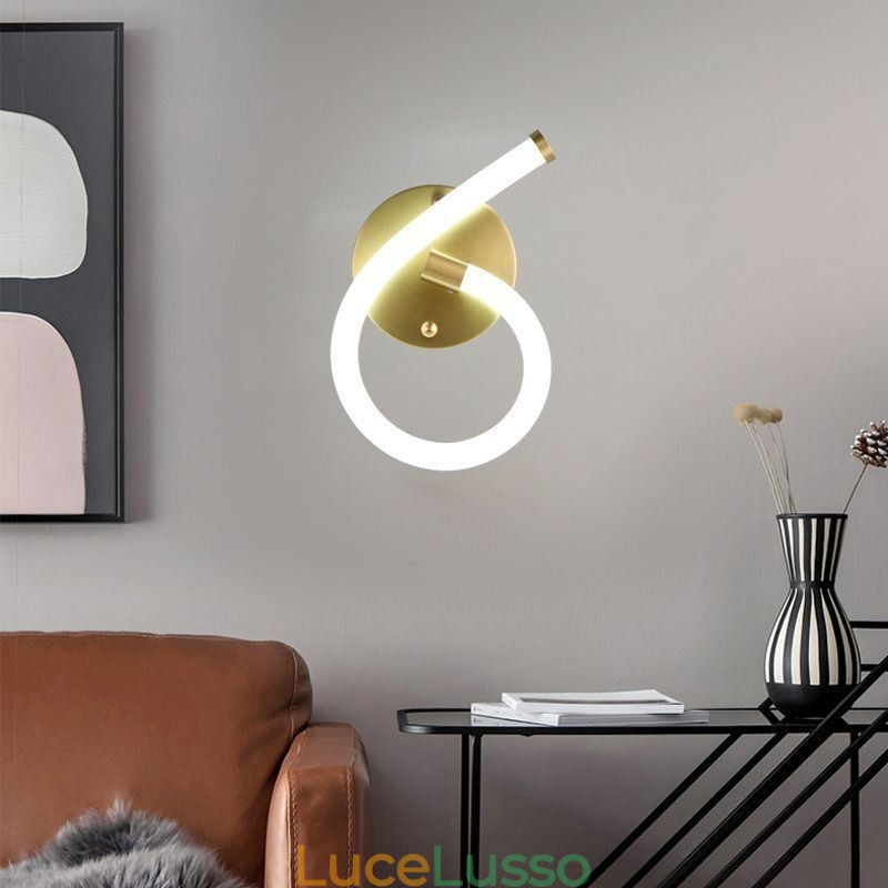 Lampada con numeri arabi 6