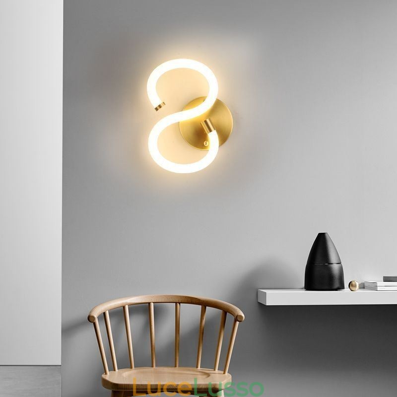Letter Lights Applique da parete con alfabeto