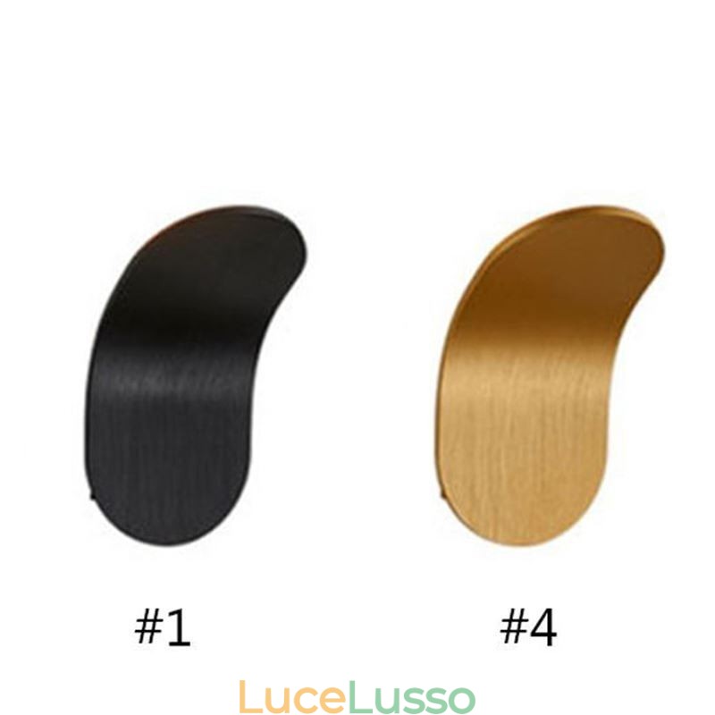 Lampada da parete minimalista in alluminio