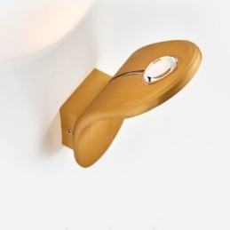 Lampada da parete minimalista in alluminio