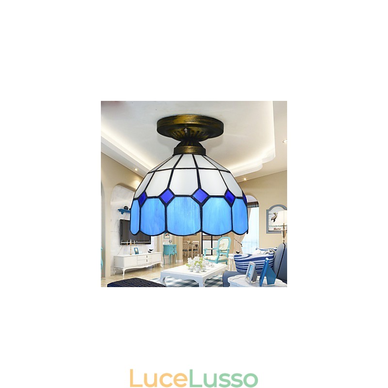 Lampada a cupola con luce assorbente creativa mediterranea con contratto