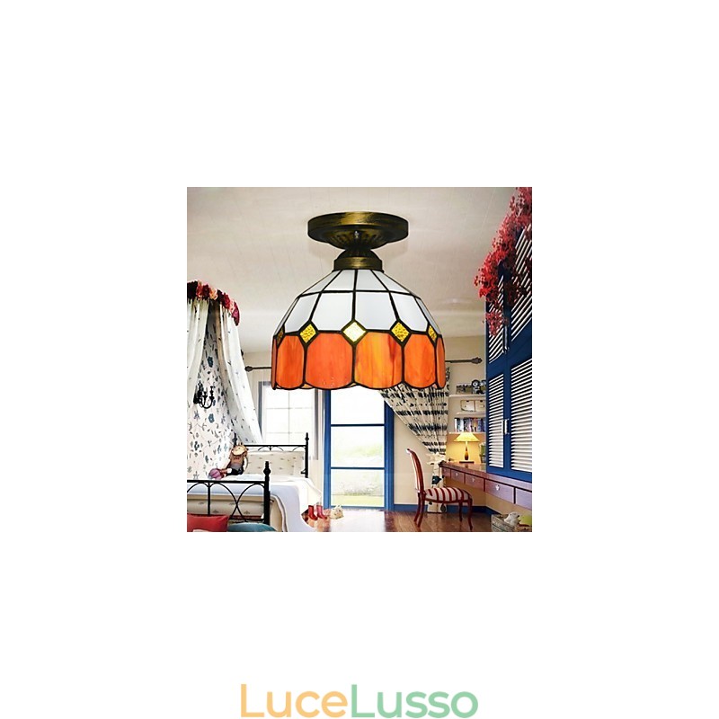 Lampada a cupola con luce assorbente creativa mediterranea con contratto