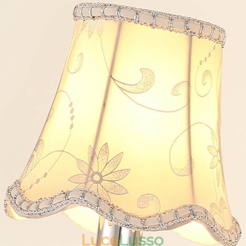 Applique da parete in cristallo in stile europeo classico ed elegante