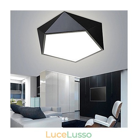 Luci da soffitto moderne da notte montate, colore bianco caldo + bianco Luci da soffitto moderne da notte montate, colore bianco caldo + bianco