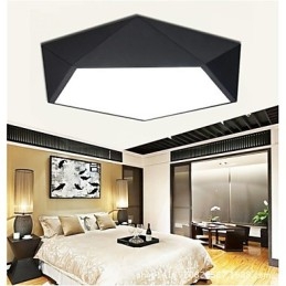 Luci da soffitto moderne da notte montate, colore bianco caldo + bianco