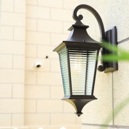 Moderna luce esterna impermeabile Gazebo Applique Cortile Corridoio Giardino Balcone