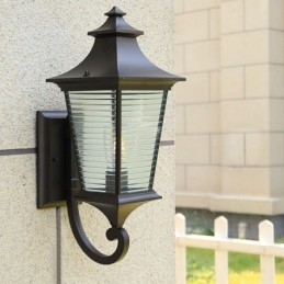 Moderna luce esterna impermeabile Gazebo Applique Cortile Corridoio Giardino Balcone