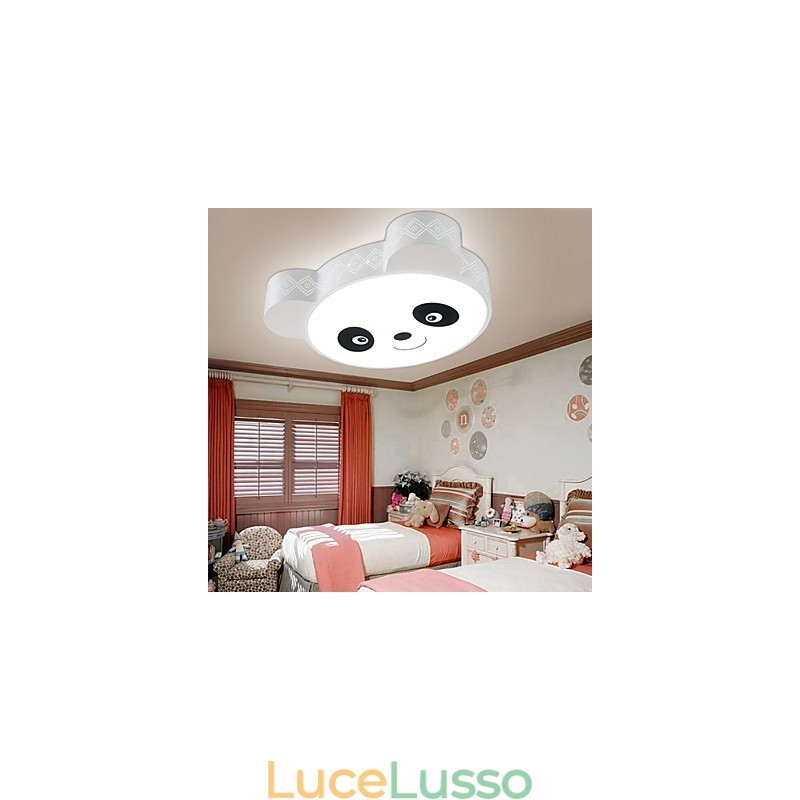 Lampada da soffitto a filo con telecomando, luce bianca moderna + luce bianca calda con telecomando