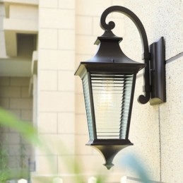 Moderna luce esterna impermeabile Gazebo Applique Cortile Corridoio Giardino Balcone