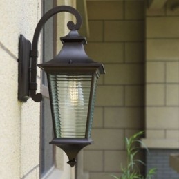 Moderna luce esterna impermeabile Gazebo Applique Cortile Corridoio Giardino Balcone