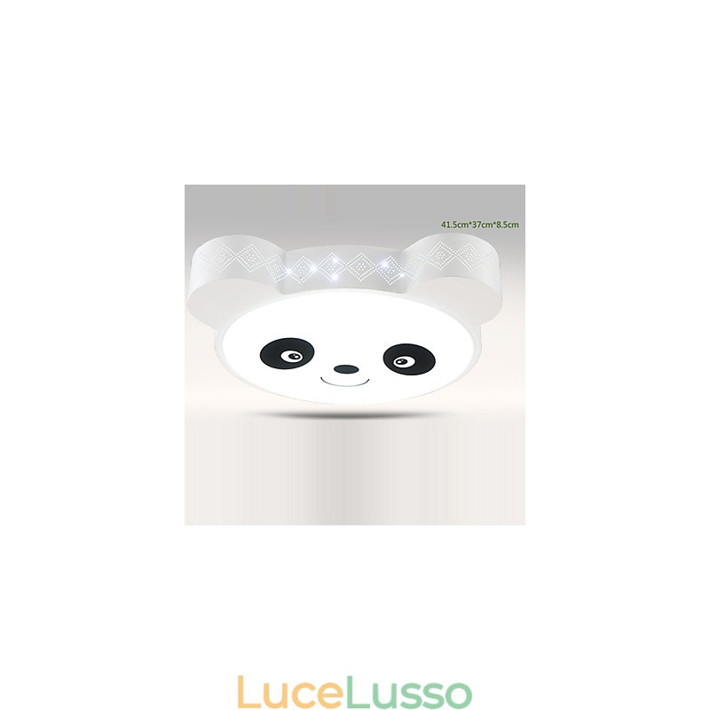 Lampada da soffitto a filo con telecomando, luce bianca moderna + luce bianca calda con telecomando