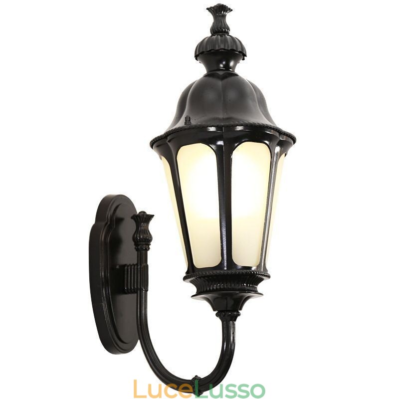 Moderna semplice luce esterna impermeabile prugna fiore parete luce cortile corridoio giardino