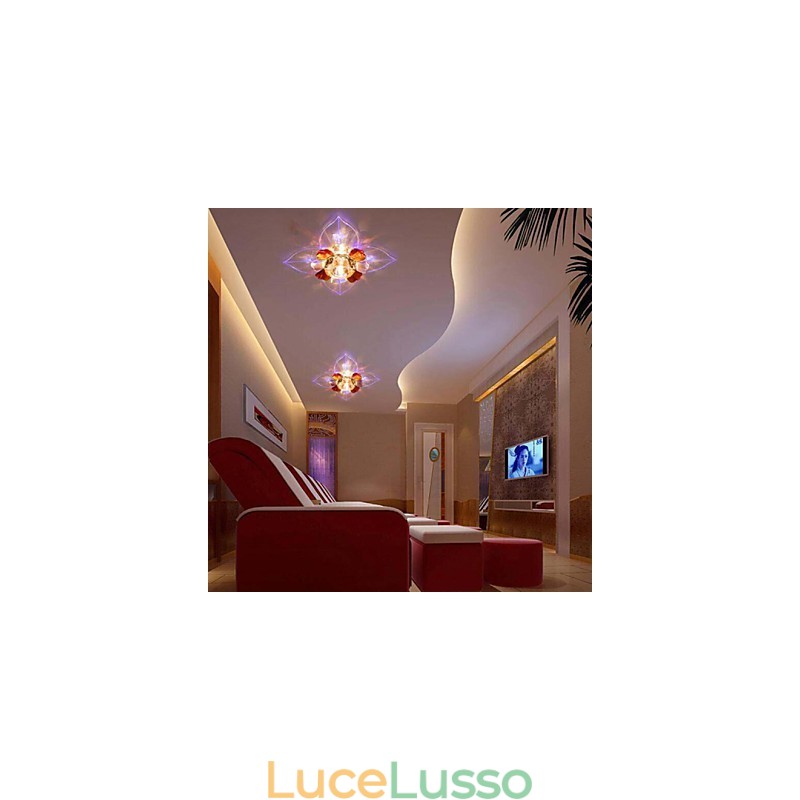 Lampada di cristallo Smd CreativeTube Faretto Assorbe la luce della cupola