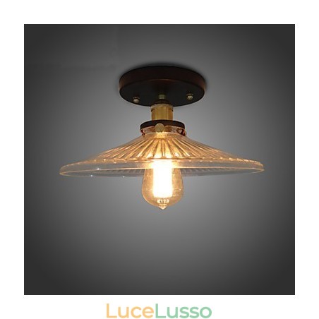 Lampada da tavolo industriale retrò da campagna americana, lampada da soffitto 110V, spirale, vetro trasparente, decorazione per la casa, illuminazione Lampada da tavolo industriale retrò da campagna americana, lampada da soffitto 110V, spirale, vetro trasparente, decorazione per la casa, illuminazione