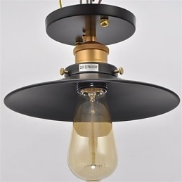 Lampadario retrò americano da soffitto