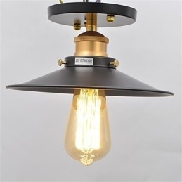 Lampadario retrò americano da soffitto