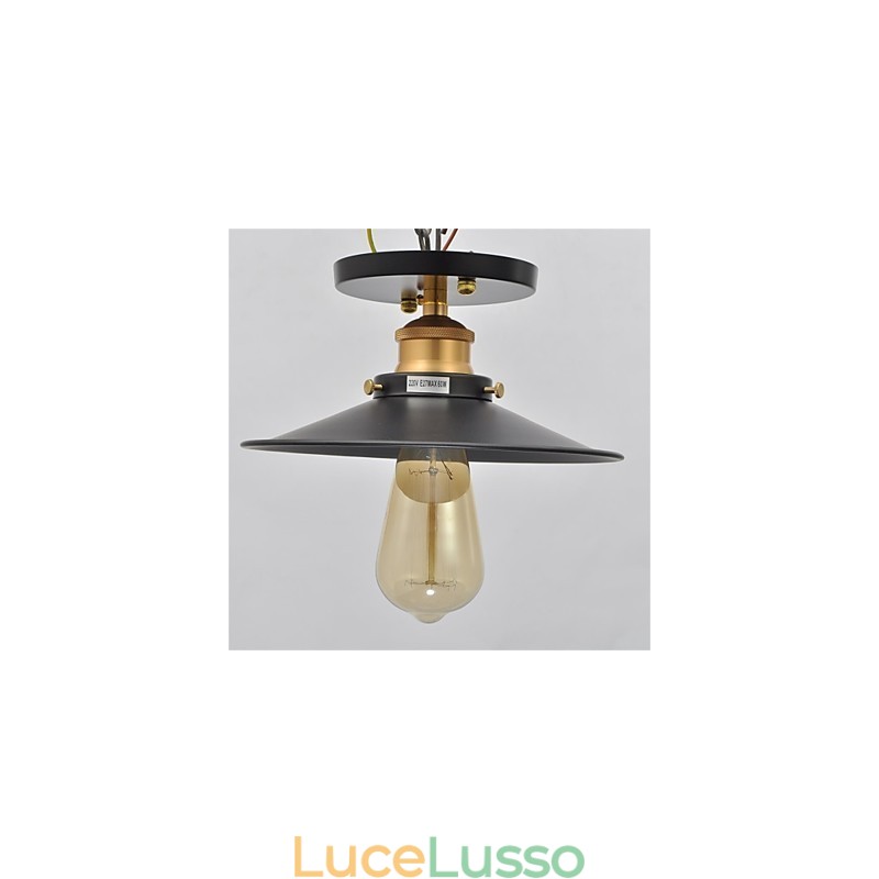Lampadario retrò americano da soffitto