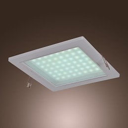Moderne luci da incasso a forma quadrata