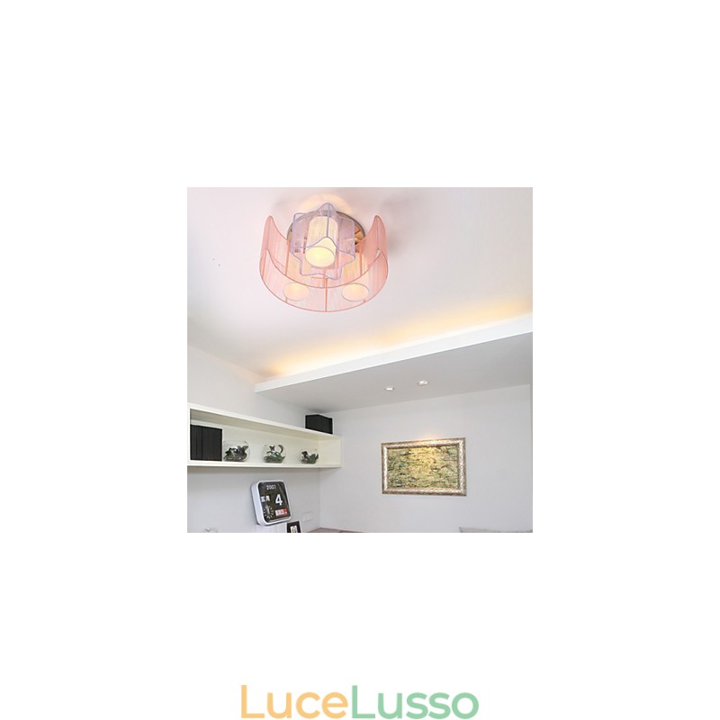 Disegno Linea Romantica Stelle La Luna Assorbe Lampada a Cupola