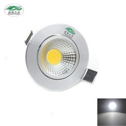 4 pezzi Zweihnder 3W 300Lm COB Lampada da soffitto Downlight Luce bianca calda