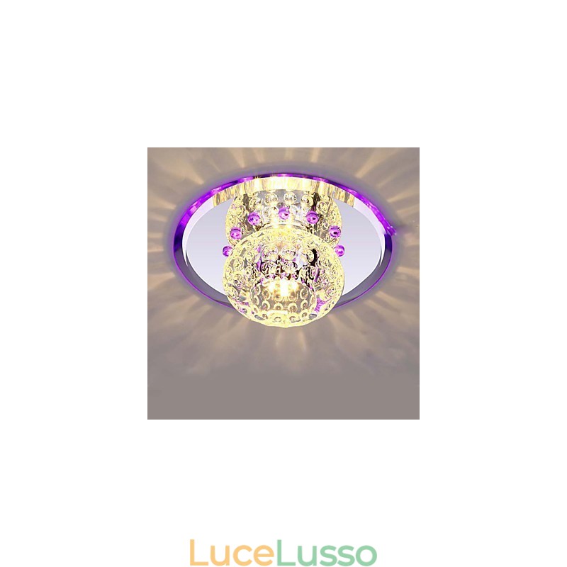 Lampada di cristallo Smd CreativeTube Faretto Assorbe la luce della cupola