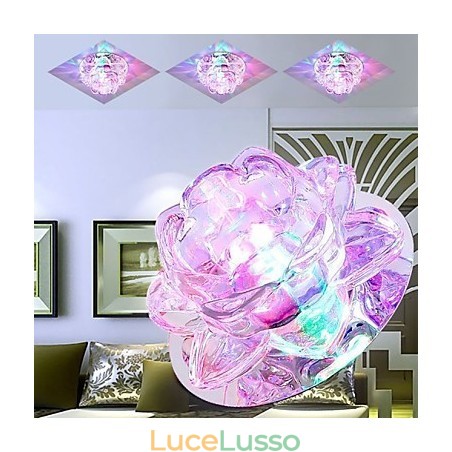 Lampada di cristallo Smd CreativeTube Faretto Assorbe la luce della cupola Lampada di cristallo Smd CreativeTube Faretto Assorbe la luce della cupola