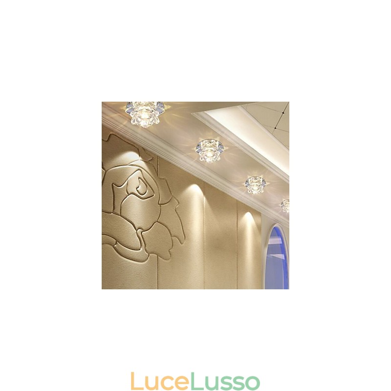 Lampada di cristallo Smd CreativeTube Faretto Assorbe la luce della cupola