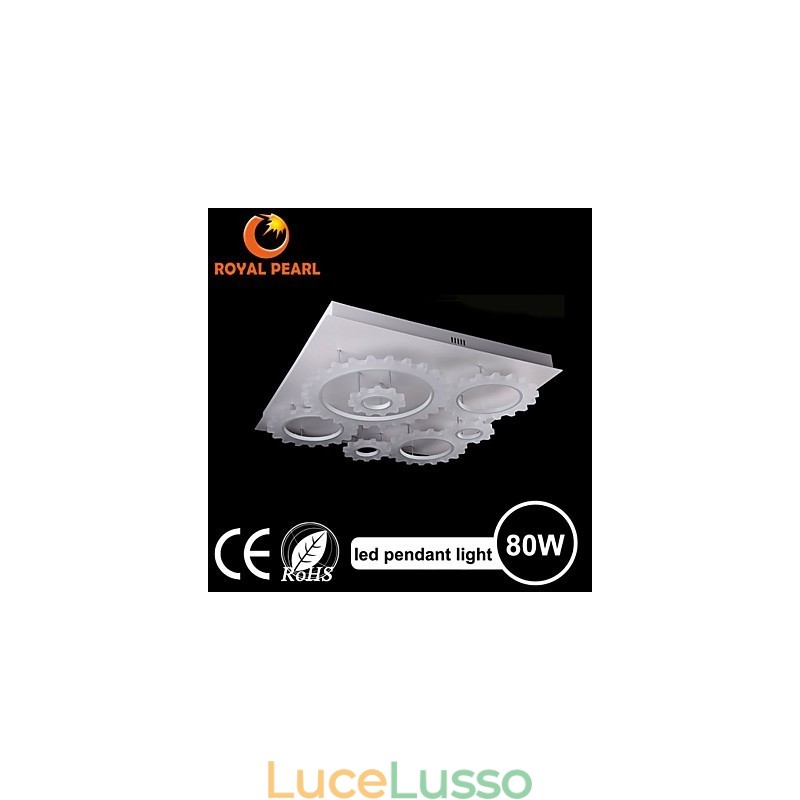 Lampada a sospensione con chip Epistar bianco freddo da 80 W