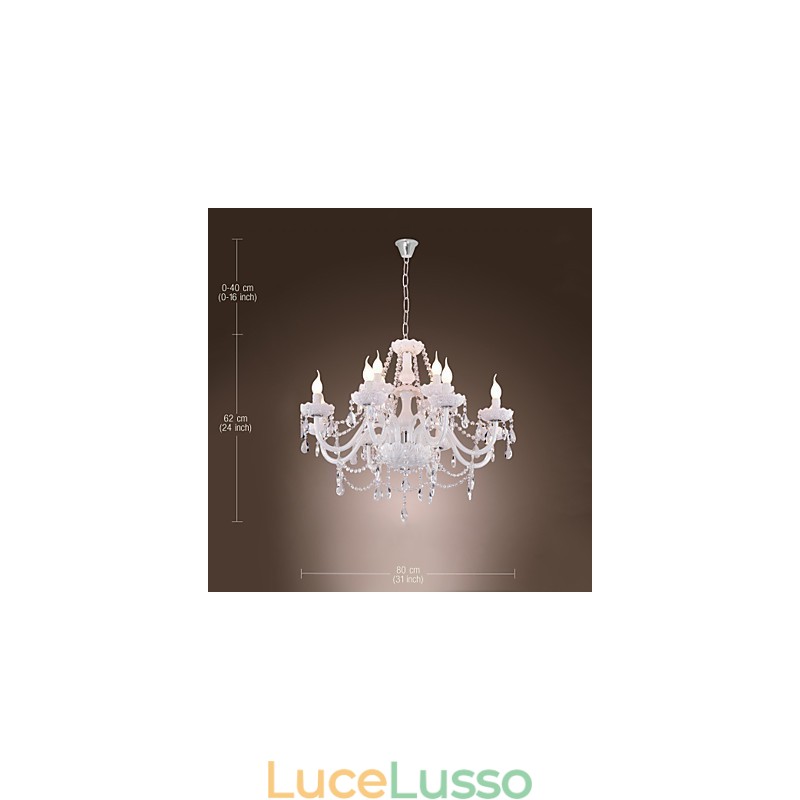 Lampadario elettrolitico moderno e contemporaneo