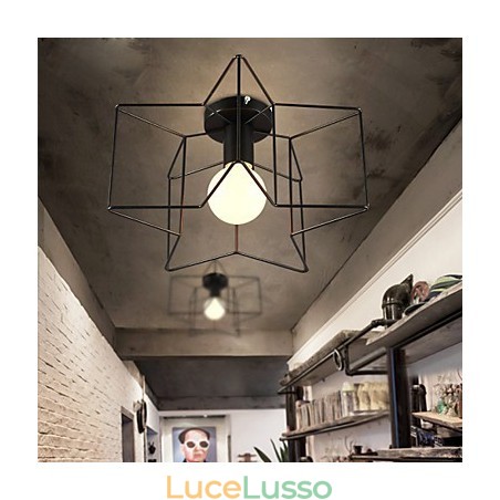 Luci da portico creative moderne a forma di pentagramma per assorbire la luce della cupola Luci da portico creative moderne a forma di pentagramma per assorbire la luce della cupola