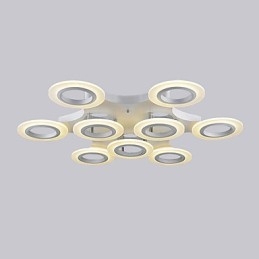 Illuminazione a sospensione circolare calda bianca di vendita calda per centri commerciali