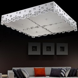 Cristallo Montaggio a filo Moderno Contemporaneo Metallo