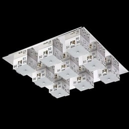 Lampada da soffitto 9 luci moderna semplice artistica