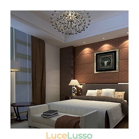 Plafoniera artistica con 1 luce