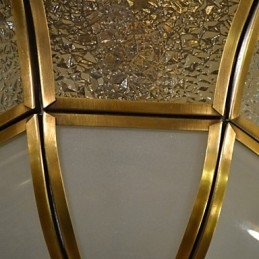 Faretti da incasso in ottone in stile mini classico tradizionale