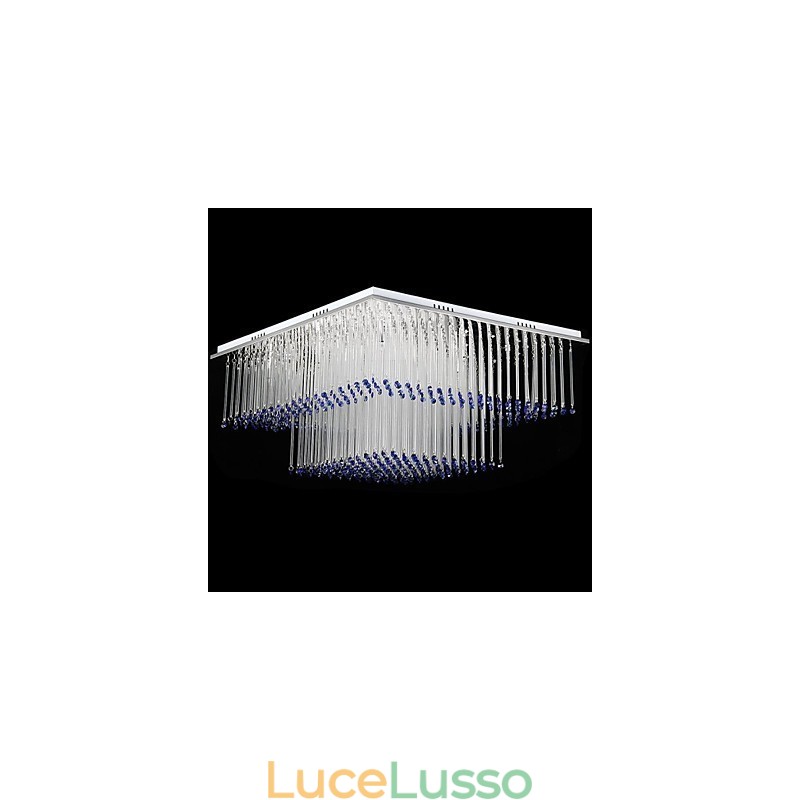 Lampada da soffitto 12 luci moderna semplice artistica