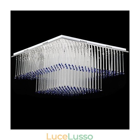 Lampada da soffitto 12 luci moderna semplice artistica Lampada da soffitto 12 luci moderna semplice artistica