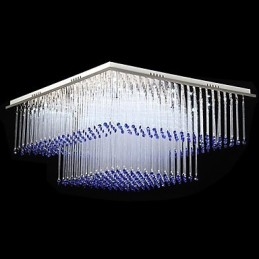 Lampada da soffitto 12 luci moderna semplice artistica