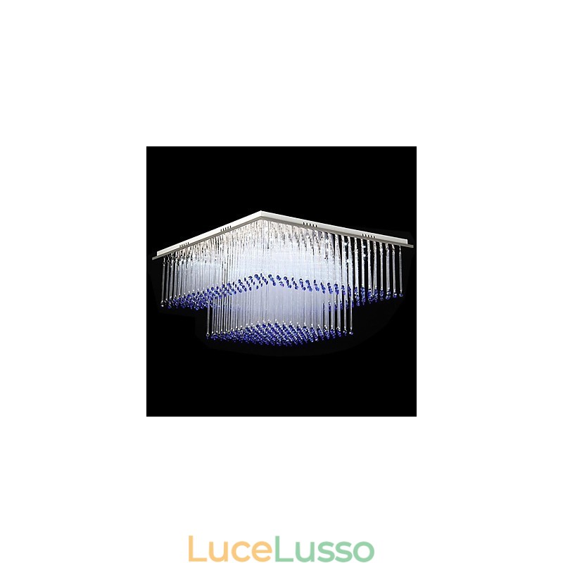 Lampada da soffitto 12 luci moderna semplice artistica
