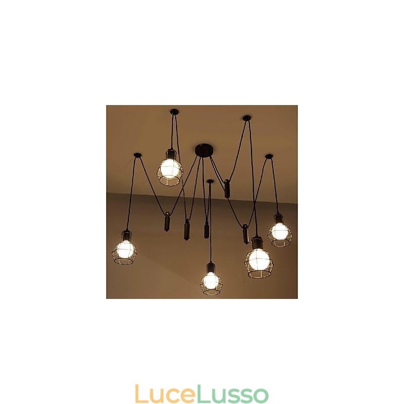 Lanterna retrò vintage classica tradizionale in stile country mini, dipinta in metallo, lampada a sospensione da pranzo