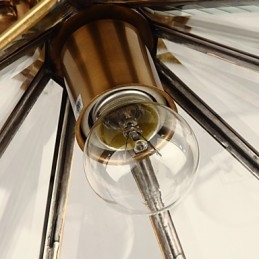 Faretti da incasso in ottone in stile mini classico tradizionale